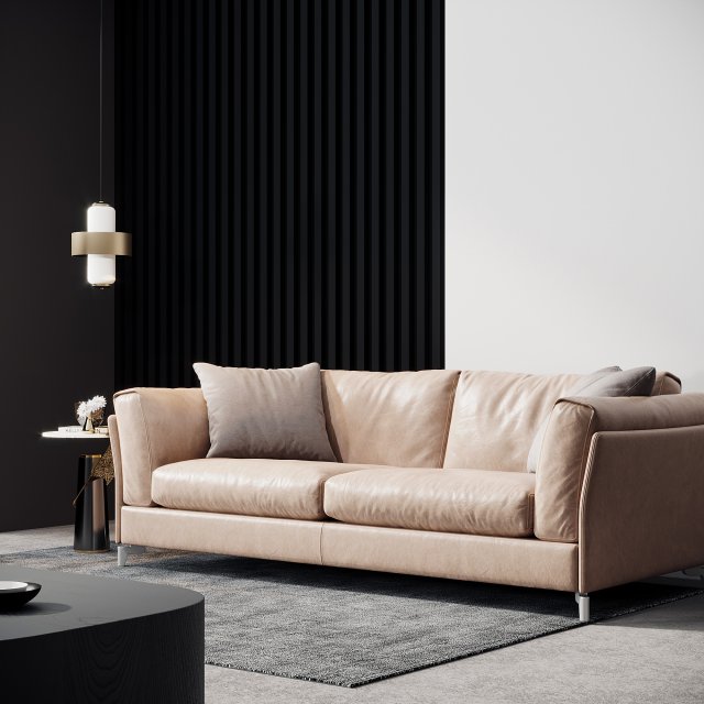modern sofa 3D Модель .c4d .max .obj .3ds .fbx .stl .blend 