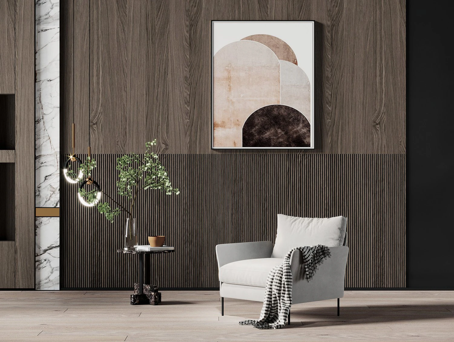 modern single chair 3D Model .c4d .max .obj .3ds .fbx .stl .blend 