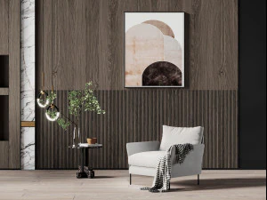 modern single chair 3D Model