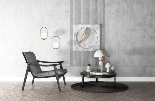 modern chair Modelo 3D .c4d .max .obj .3ds .fbx .stl .blend 