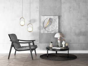 modern chair 3Dモデル