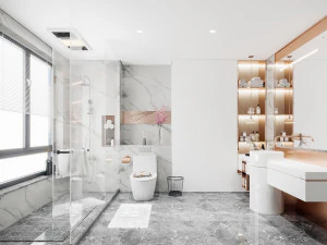 modern toilet 3D Model