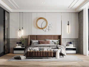 quarto moderno Modelo 3D