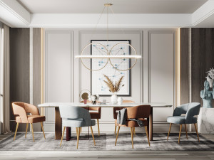 modern restaurant 3D Model