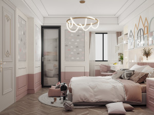 modern childrens room 3D मॉडल