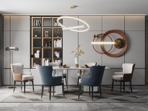 modern restaurant 3D Model