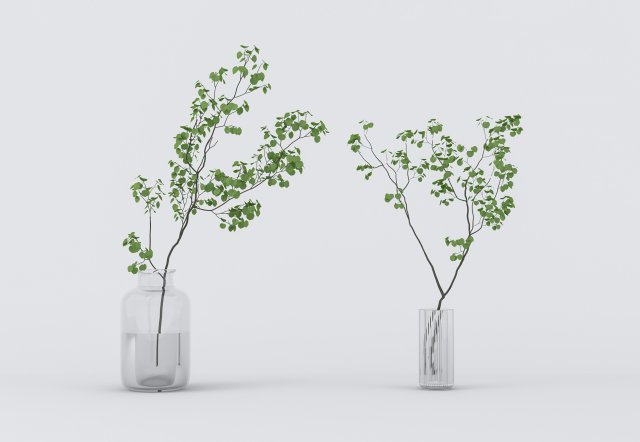potted plants 3D मॉडल .c4d .max .obj .3ds .fbx .stl .blend 