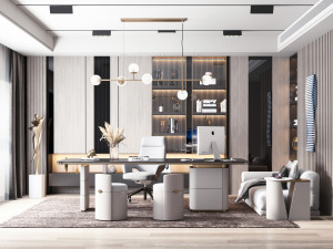 modern study Modelo 3D
