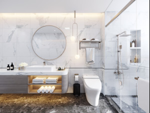 modern toilet 3D Model