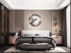modern bedroom 3D Model