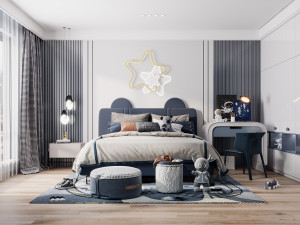 modern bedroom 3D Модель