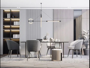 ristorante moderno Modello 3D