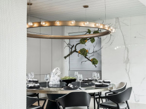 modern restaurant Modello 3D