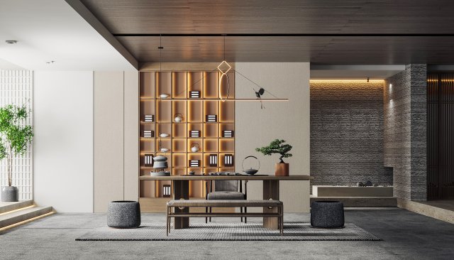 modern office 3D मॉडल .c4d .max .obj .3ds .fbx .stl .blend
