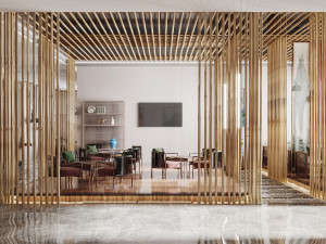 modern hotel 3D Model