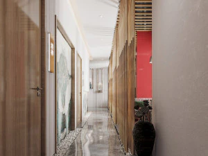 modern hotel 3D Model