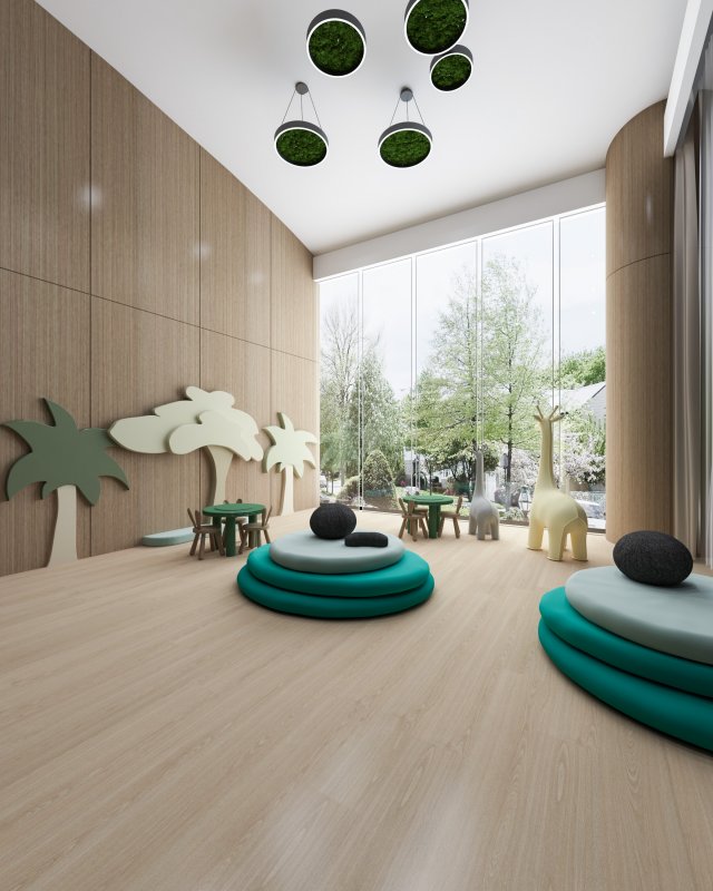 modern sales office childrens entertainment area 3D Модель .c4d .max .obj .3ds .fbx .stl .blend 