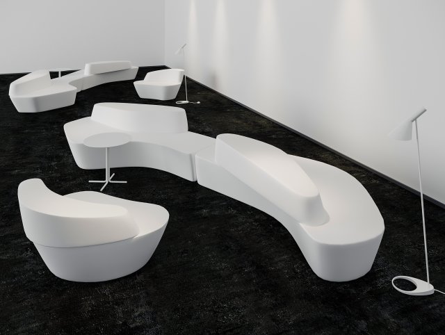 modern sofa combination Modelo 3D .c4d .max .obj .3ds .fbx .stl .blend 