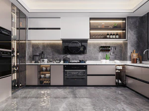 cucina moderna Modello 3D