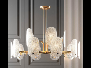 modern chandelier 3D Model