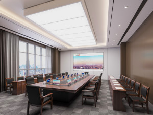 modern conference room office 3D Model