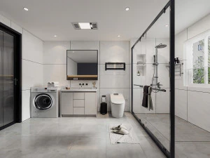 banheiro moderno Modelo 3D