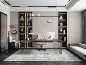 modern office Modelo 3D