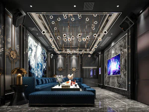 ktv moderno Modelo 3D