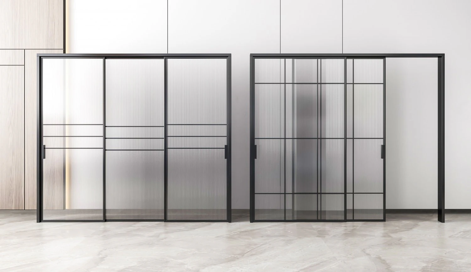 modern sliding door 3D Model .c4d .max .obj .3ds .fbx .stl .blend 
