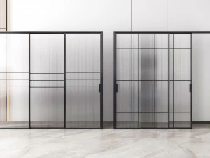 porta de correr moderna Modelo 3D