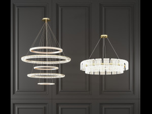 modern chandelier 3D Model