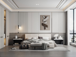 modern bedroom 3D Модель