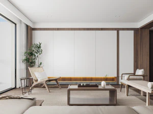modern living room 3D Model
