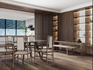 modern living room 3D Model