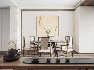 modern living room 3D Model