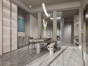 oficina moderna Modelo 3D