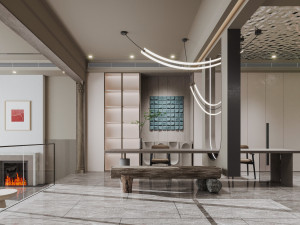 modern office Modelo 3D