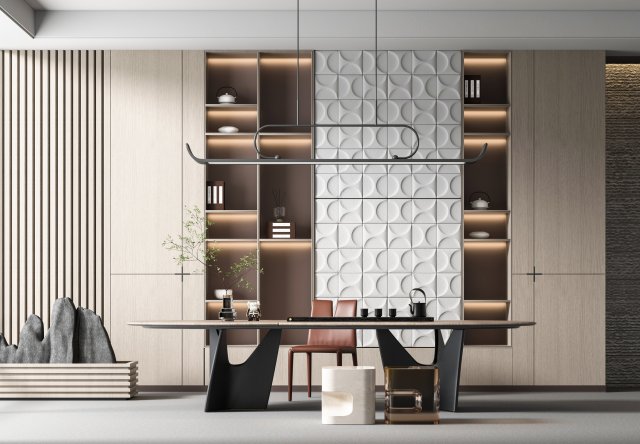 modern office 3D Model .c4d .max .obj .3ds .fbx .stl .blend