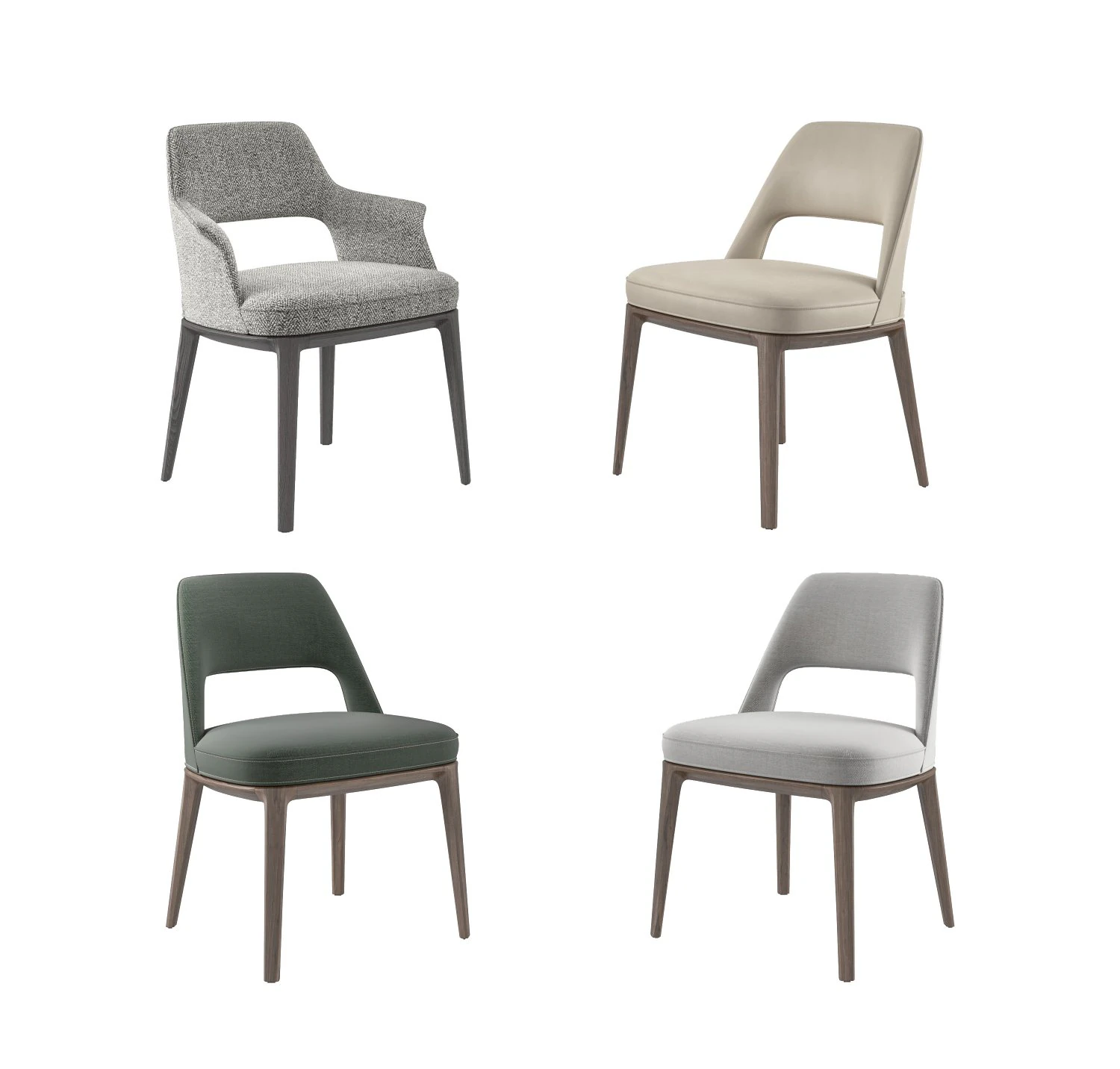 modern chair 3D Model .c4d .max .obj .3ds .fbx .stl .blend 