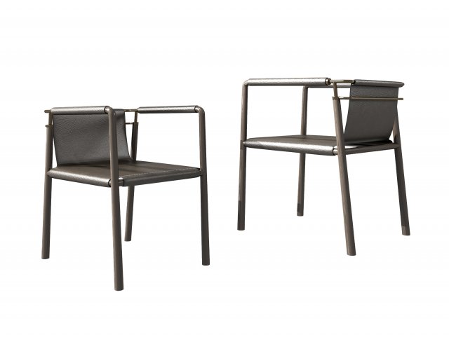 modern single chair 3D Model .c4d .max .obj .3ds .fbx .stl .blend 