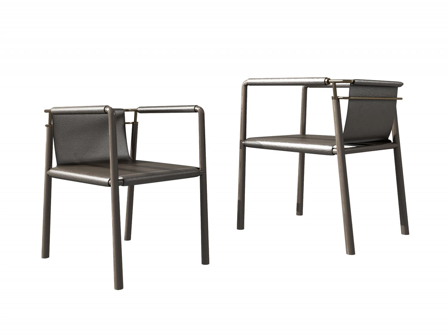 modern single chair 3D Model .c4d .max .obj .3ds .fbx .stl .blend 