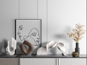 modern ornaments 3D 모델