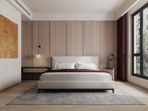 modern bedroom 3D Model
