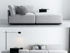 modern sofa 3D Model