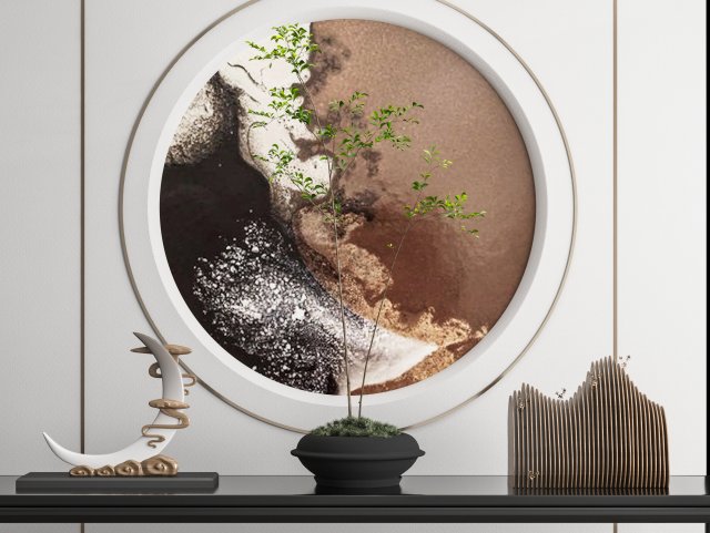 modern ornaments 3D Model .c4d .max .obj .3ds .fbx .stl .blend 