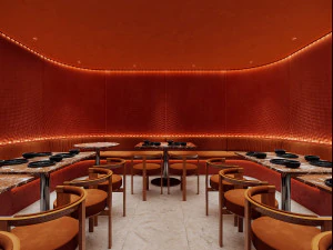 ristorante moderno Modello 3D