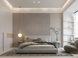 modern bedroom 3D 모델