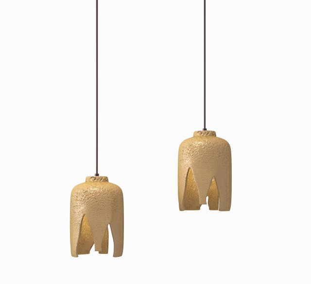 modern chandelier 3D Model .c4d .max .obj .3ds .fbx .stl .blend 