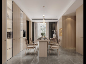 nordic restaurant 3D-Modell