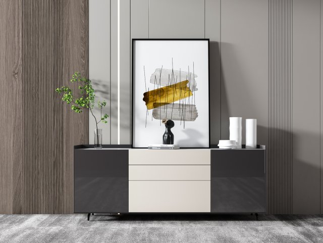 modern porch cabinet 3D Model .c4d .max .obj .3ds .fbx .stl .blend 